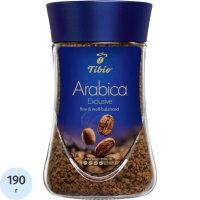 Кофе растворимый Tibio Exclusive 190г, стекло