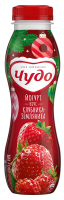 Йогурт питьевой Чудо Клубника-земляника 1.9%, 260г