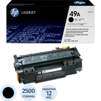 Картридж лазерный Hp Q5949A, черный