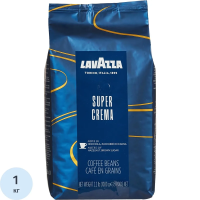 Кофе в зернах Lavazza Professional Super Crema 1кг, пачка