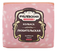 Колбаса Рублевский Любительская вареная, 400г