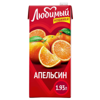 Напиток сокосодержащий Любимый Апельсин, 1.93л