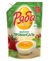 Майонез Ряба Провансаль 67%, 670мл