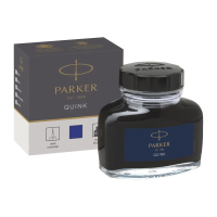 Чернила для перьевой ручки Parker Bottle Quink синие, 57мл, 1950376