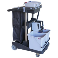 Тележка уборочная Vileda Professional ВолеоПро 2х25л, 2 ведра, вертикальный отжим, 145119