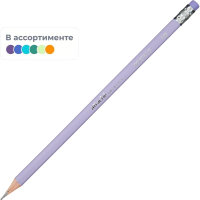 Карандаш чернографитный Attache Selection Borealis HB, с ласт,в асс