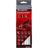 Стержень клеевой 11х200 мм белый 6 шт Matrix 930723