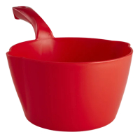 Ковш Vikan 2л, круглый, красный, 56824