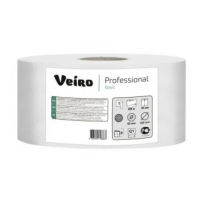 Туалетная бумага Veiro Professional Maxi 1 слой, 420м, светло-серый