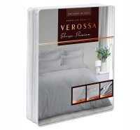 Комплект постельного белья Verossa Stripe Premium серое евро