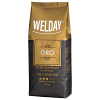 Кофе в зернах Welday Oro, арабика 100%, 1кг