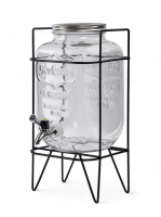 Банка с краником Glasserie на подставке, 4л