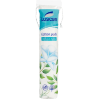 Ватные диски Luscan 120шт/уп, двусторонние