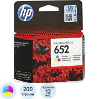 Картридж струйный Hp 652 F6V24AE CMY, 3 цвета