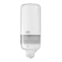 Диспенсер для мыла в картриджах Tellus (tork) Elevation S4, 561500, белый