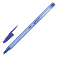 Шариковая ручка Bic Cristal Soft синяя, 1.2мм, синий корпус, одноразовая
