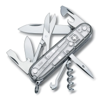 Нож перочинный Victorinox Climber 18 функций, полупрозр. серебро