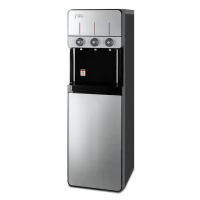Пурифайер для воды ECOTRONIC V19-U4L, напольный, НАГРЕВ/ОХЛАЖДЕНИЕ КОМПЕРССОРНОЕ, 3 крана, 11304