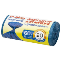 Мешки для мусора Laima Ultra 60л, 21мкм, 20 шт