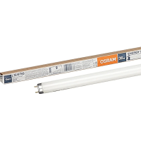 Лампа люминесцентная Osram Basic L 36Вт, G13, 6500К, холодный дневной свет, трубка, 25шт/уп