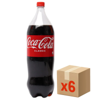 Напиток Coca-Cola Classic газированный, 2л x 6 шт