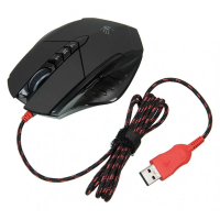 Мышь проводная оптическая USB A4tech Bloody V7 черный, 3200dpi