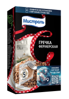 Гречка Мистраль Фермерская (80г x 5шт), 400г