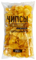 Чипсы Kdv картофельные шашлык, 250г