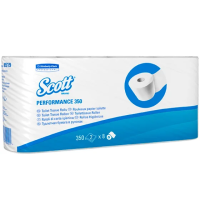 Туалетная бумага Kimberly-Clark Scott 2 слоя, 8 рулонов, 42 м, белая, 8519
