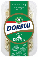 Сыр Dorblu Chef Mix с голубой плесенью 50%, 100г