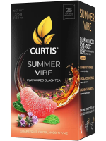 Чай Curtis Summer Vibe (Саммер Вайб) черный, 25 пакетиков