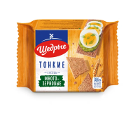 Хлебцы Щедрые многозерновые тонкие, 170г