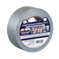 Клейкая лента армированная Unibob 48мм х10м, серая