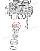 Сальник 16 х 24 х 7 Karcher, 6.365-322