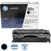 Картридж лазерный Hp CF280X, черный повышенной емкости