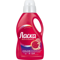 Гель для стирки Ласка 1л, сияние цвета
