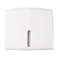 Диспенсер для полотенец листовых Wisepro Wisepro белый, Z-укладка, K620