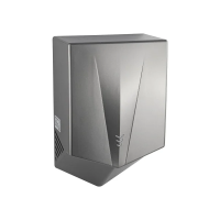 Сушилка для рук GFmark 6855-S 1300Вт, турбро, пластик ,серебро