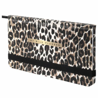 Еженедельник недатированный с резинкой 171х93 мм, BRAUBERG, твердый, 64 л., 'Leopard print', 116312