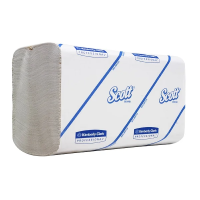 Бумажные полотенца Kimberly-Clark Scott Perfomance H2, 1 слой, Z-сложение, 300лист, белые, 6659, растворимые