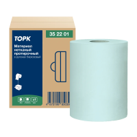 Протирочные салфетки Tellus (tork) Advanced, 362шт, 39.5х27,6см, бирюзовые, 352201