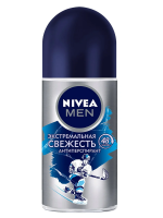 Антиперспирант Nivea Аqua Cool Экстремальная свежесть мужской роликовый, 50мл