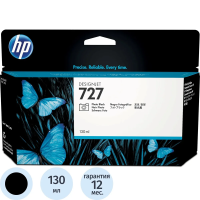 Картридж струйный Hp 727 B3P23A, черный