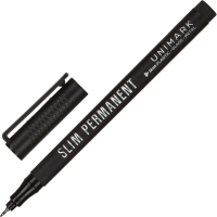 Маркер для CD перманентный Bruno Visconti Unimark Slim черный, 0.5мм