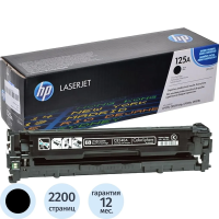 Картридж лазерный Hp CB540A, черный