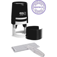 Печать кругая самонаборная Colop Printer 1.5 круга, d=40мм, R40/1.5