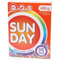 Стиральный порошок Sunday Color 400г, автомат