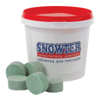 Таблетки для писсуаров Snowter 1кг 34 таблетки, ассорти