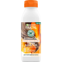 Бальзам-ополаскиватель для волос Garnier Fructis Superfood Папайя Восстановление для поврежденных волос, 350мл