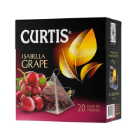 Чай Curtis Isabella Grape (Изабелла Грейп), черный, 20 пирамидок